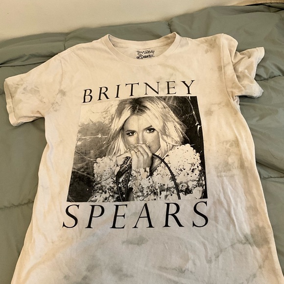 Britney Spears Graphic tie dye tee - Picture 2 of 4